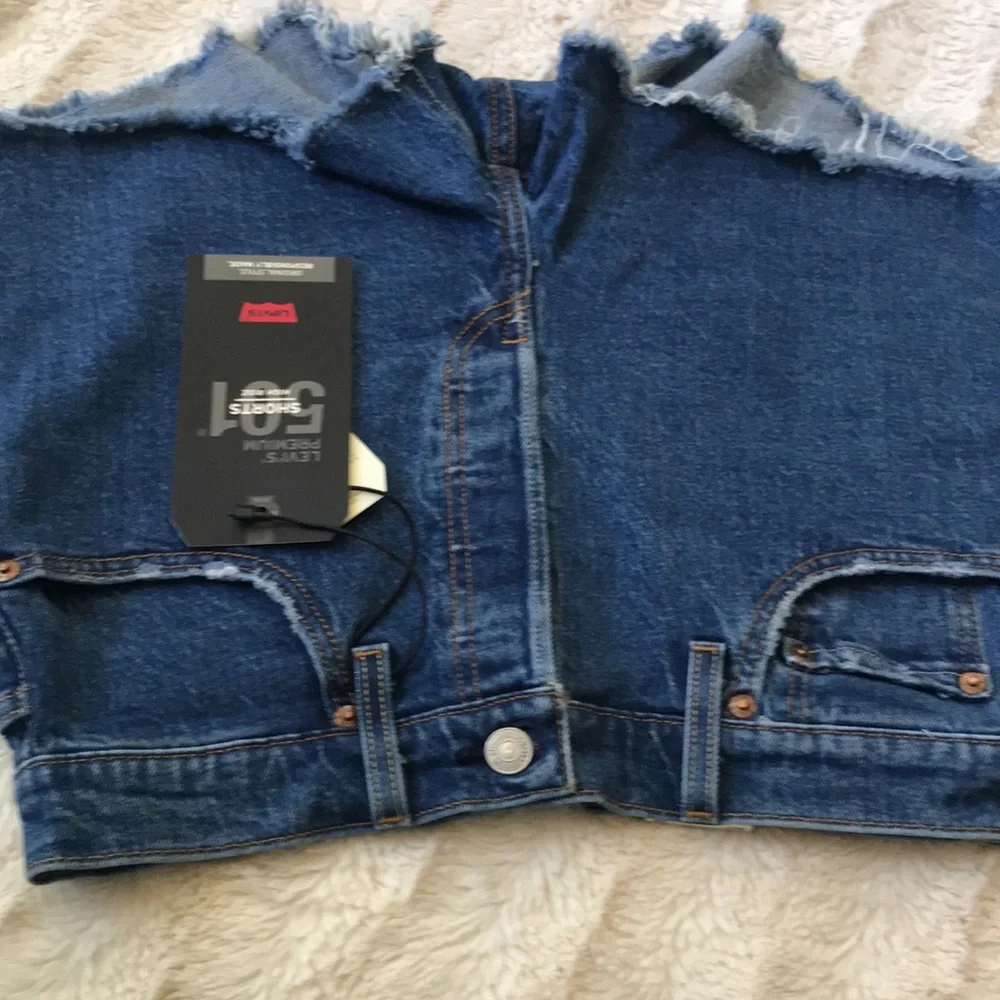 NWT 501 Levi’s high rise short, MSRP $69.50 - Picture 8 of 16
